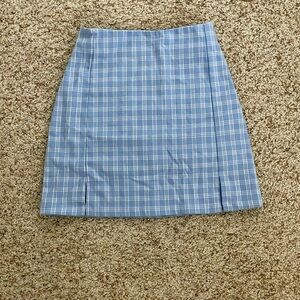 plaid brandy melville skirt. One size